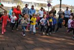 Im Vorjahr starteten die Kinder voller Elan zum ihrem Sponsorenlauf im S-Carré.