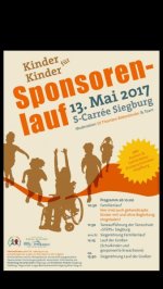 Plakat Sponsorenlauf 2017